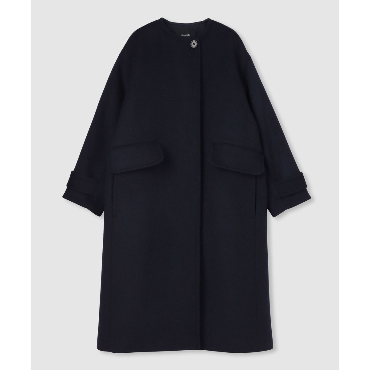 カシミヤ混ロングチェスターコート | アルアバイル(allureville