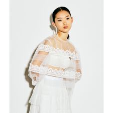 【LOULOU WILLOUGHBY】チュールレースブラウス