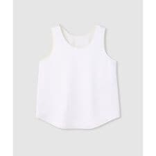 サテンタンクブラウス