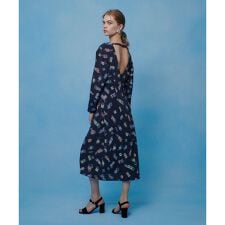 【LOULOU WILLOUGHBY】レタープリントワンピース