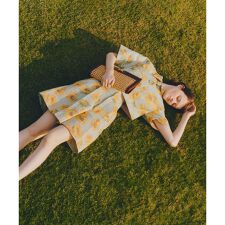 【LOULOU WILLOUGHBY】サンフラワーJQショートパンツ