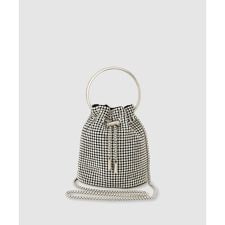 ◇【LOULOU WILLOUGHBY】ビジュー巾着ショルダー