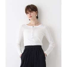 テレコヘンリーネックプルオーバー