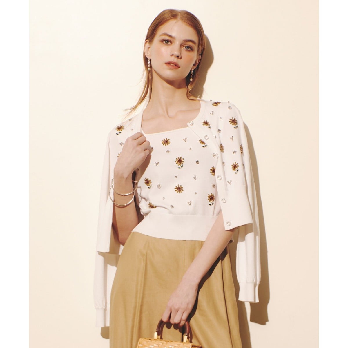 WEB 一部店舗限定【LOULOU WILLOUGHBY】サンフラワービジュー