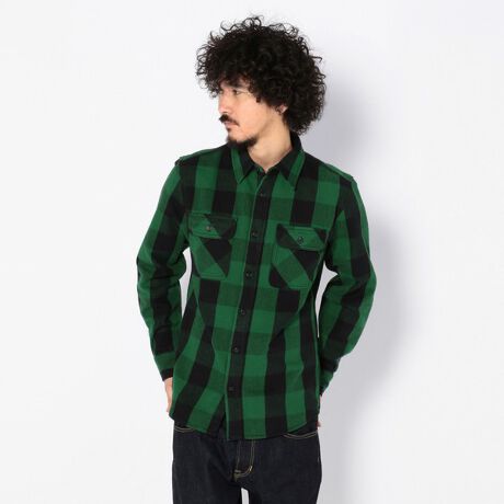 ａｖｉｒｅｘ アヴィレックス デイリー フランネル ブロックチェックシャツ ｆｌａｎｎｅｌ ｂｒｏｃ アヴィレックス Avirex 6115071 50 ファッション通販 マルイウェブチャネル