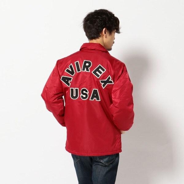 AVIREX アビレックス ヴァーシティーコーチジャケット ナイロンジャケット 20%OFF!! (アビレックス) AVIREX アヴィレックス ヴァーシティー