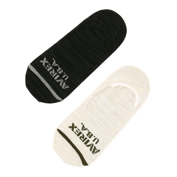 初期 At last&co socks 2足セット 靴下 ソックス AVIREX／アヴィレックス／フットレットソックス／SOCKS