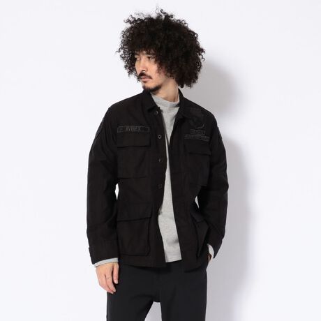 AVIREX／アヴィレックス／パッチド バックサテン BDU 