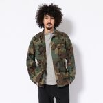 AVIREX／アヴィレックス／パッチド バックサテン BDU 