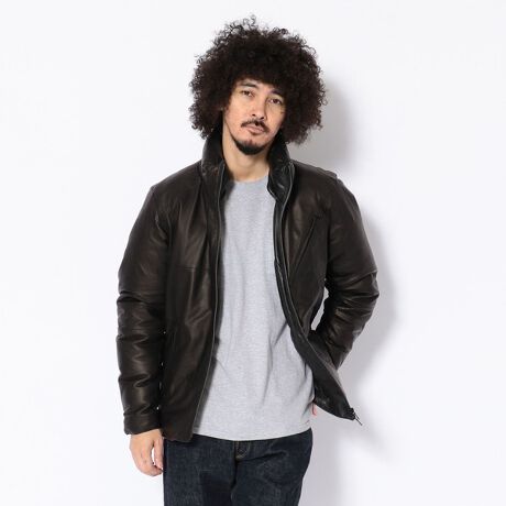 AVIREX／アヴィレックス／ハイランド ラムレザー ダウン  