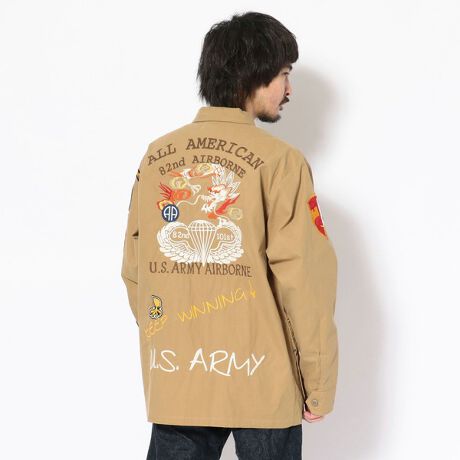 U．S．アーミー ジャングル ファティーグシャツ／U．S．ARMY 