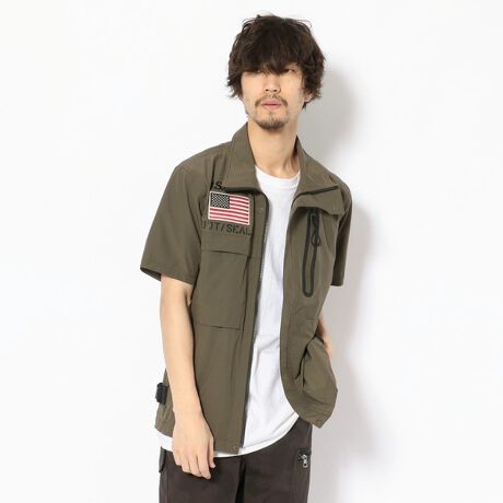 フロッグマン ストレッチ ジップ シャツ／FROGMAN ZIP 