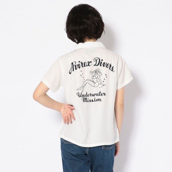 ボウリングシャツ アヴィレックス ダイバース／BOWLING