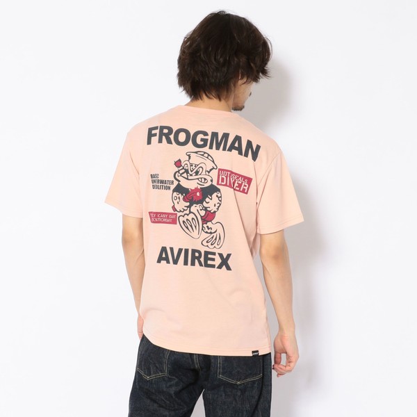 Ｔ／Ｃ プリントＴシャツ フロッグマン／ＰＲＩＮＴ Ｔ－ＳＨＩＲＴ