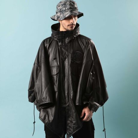 ライトレザーポンチョ／WR LIGHT LEATHER PONCHO  