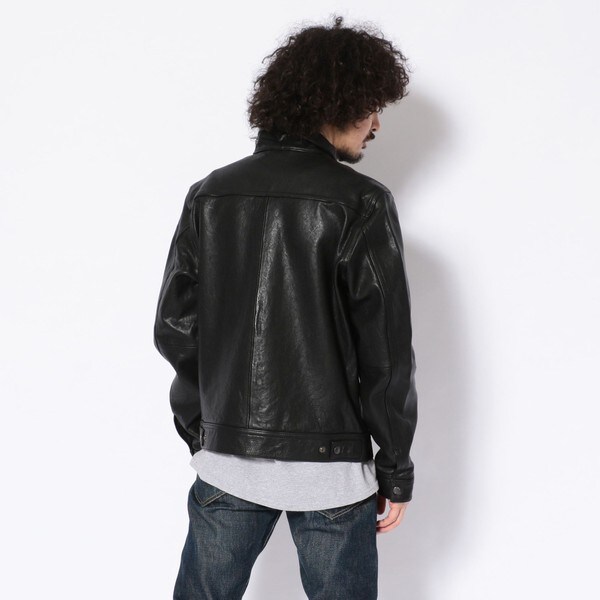 レザー オールドタイム ワーク ジャケット／OLD TIMES