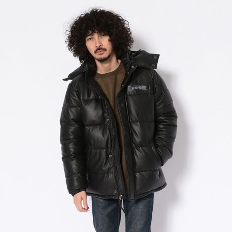 レザーダウンジャケット／LEATHER DOWN JACKET 