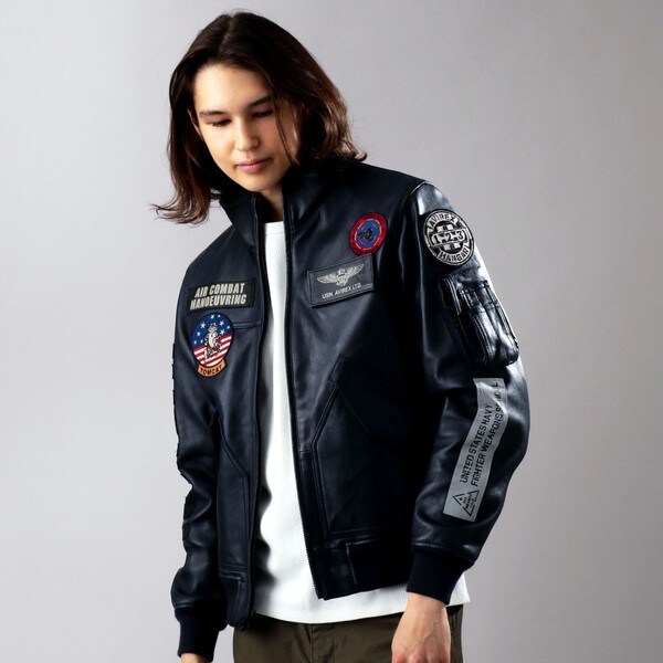 ＣＷＵ レザージャケット トップガン／ＬＥＡＴＨＥＲ ＪＡＣＫＥＴ 