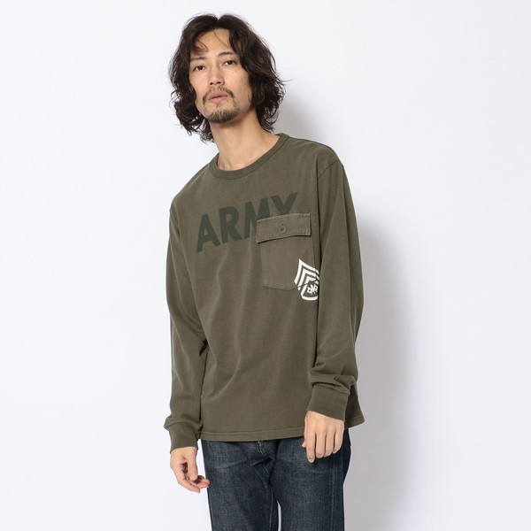 コンビネーション アーミーＴシャツ／ＣＯＭＢＩＮＡＴＩＯＮ ＡＲＭＹ