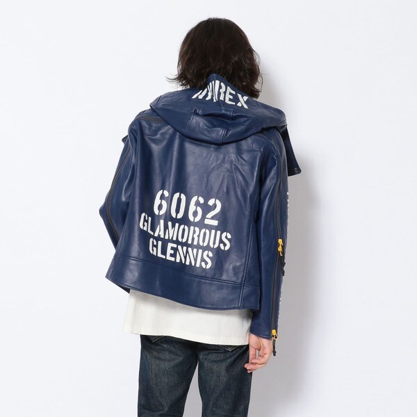 『AVIREX』アヴィレックス (M) フーデッド コンバット ライダース cb002-94334-01b.jpg?basethum=225