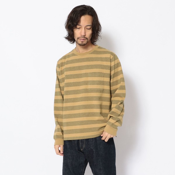 直営店限定】ボーダー Ｔシャツ／ＤＳ Ｌ／Ｓ ＢＯＲＤＥＲ Ｔ