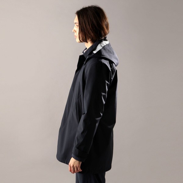 ライト ストレッチ ステンカラーコート／LIGHT STRETCH
