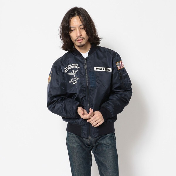 AVIREX MA-1 フライトジャケット FLYING CADET L 楽天市場】AVIREX アヴィレックス アビレックス ジャケット
