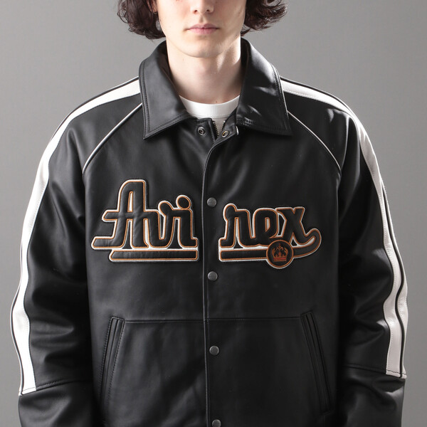 ヴァーシティ ジャケット ニューヨーク／ＶＡＲＳＩＴＹ ＪＡＣＫＥＴ ＮＥＷ ＹＯＲＫ | アヴィレックス(AVIREX) | 6111054-50  | ファッション通販 マルイウェブチャネル