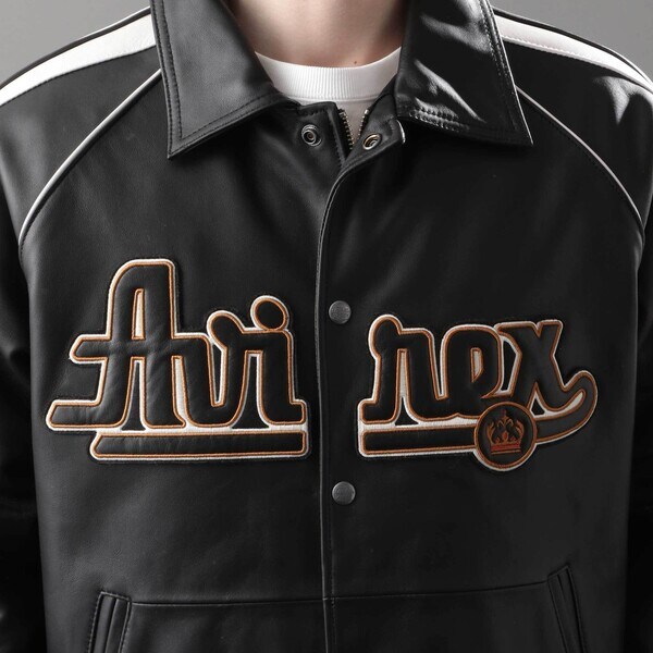 ヴァーシティ ジャケット ニューヨーク／ＶＡＲＳＩＴＹ ＪＡＣＫＥＴ ＮＥＷ ＹＯＲＫ | アヴィレックス(AVIREX) | 6111054-50  | ファッション通販 マルイウェブチャネル