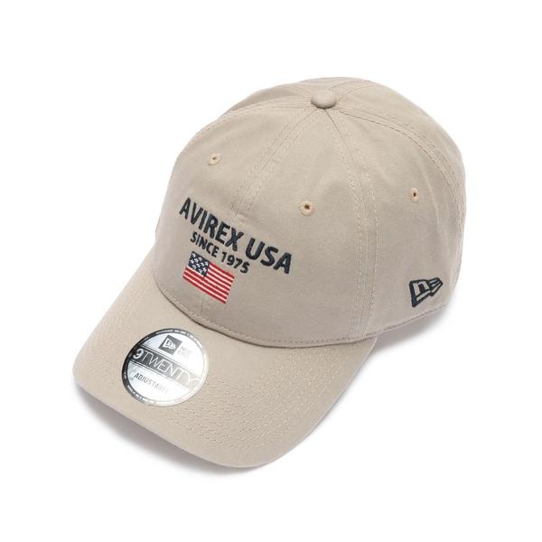 直営店限定 ×ニューエラ ポロキャップ USA国旗／AVIREX×NEW ERA