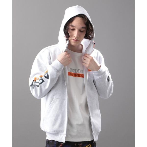 スウェット パーカー／ L／S SWEAT PARKA／AF | アヴィレックス(AVIREX