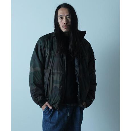 AVI-TEX》パディング ジャケット／PCU PADDING JACKET 
