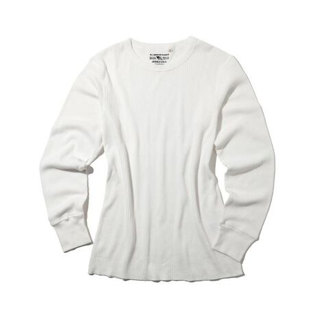 デイリー ロングスリーブ サーマル クルーネック ティーシャツ／ DAILY 