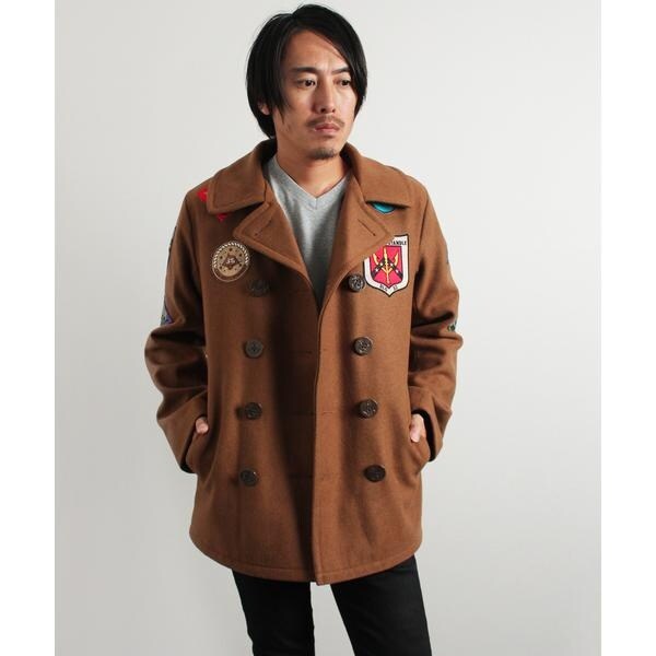 【新品レアカラー】AVIREXファーイーストクルーズピーコートXL 商品タグ付き 新品レアカラー】AVIREXファーイーストクルーズピーコートXL 商品タグ付き