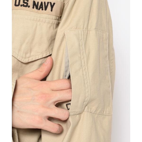 売り出し正規 USN パッチ M-65 ジャケット/USN PATCH M-65 JACKET