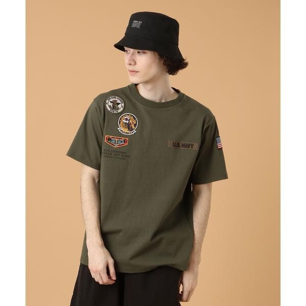 CVN-70 パッチド Tシャツ／CVN-70 PATCHED T-SHIRT | アヴィレックス(AVIREX) | マルイウェブチャネル