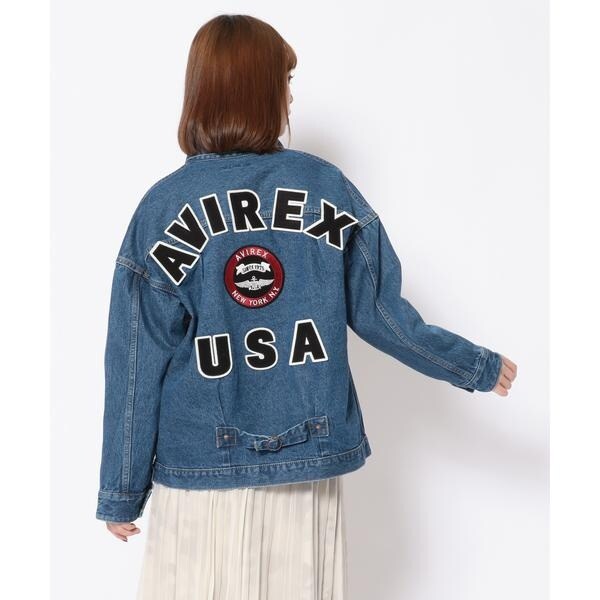 TYPE BLUE VARSITY DENIM JACKET／ タイプブルー バーシティ