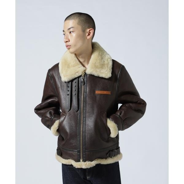 AVIREX B-3 ／ムートン フライト ジャケット | アヴィレックス(AVIREX