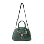 VARSITY LEATHER MINI-BOSTON BAG／ バーシティーレザー ミニボストン 