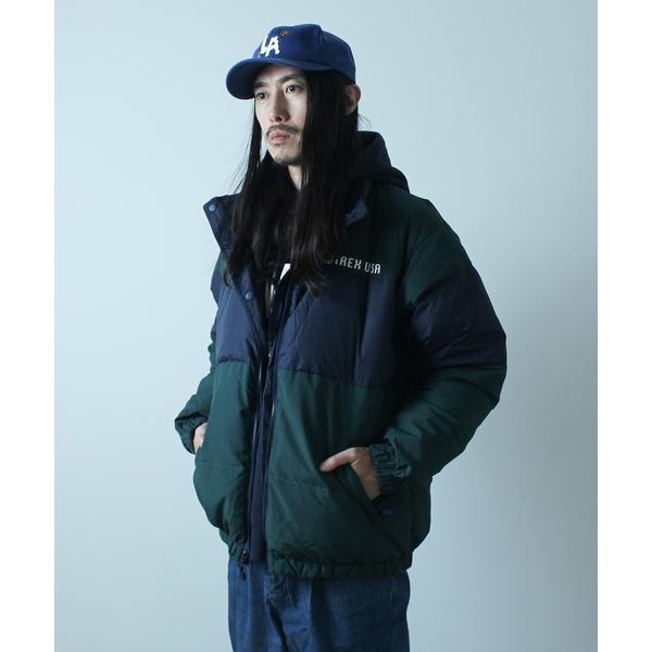 WEB&DEPOT限定》REVERSIBLE 2TONE DOWN JACKET | アヴィレックス