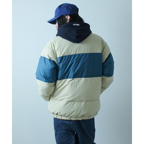 WEB&DEPOT限定》REVERSIBLE 2TONE DOWN JACKET | アヴィレックス