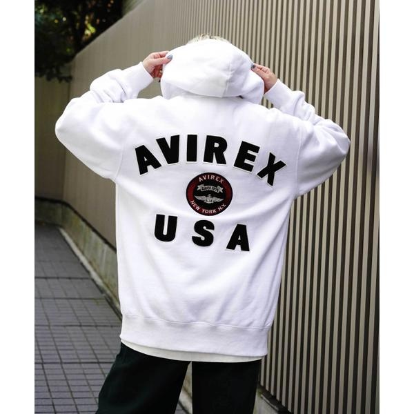 VARSITY LOGO SWEAT PARKA ／ バーシティ ロゴ スウェット パーカー