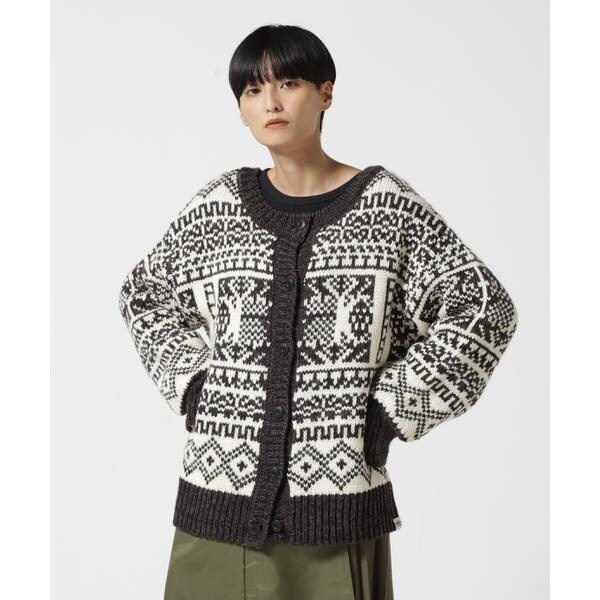 2WAY PATTERN KNIT TOPS／ 2ウェイ パターンニットトップス