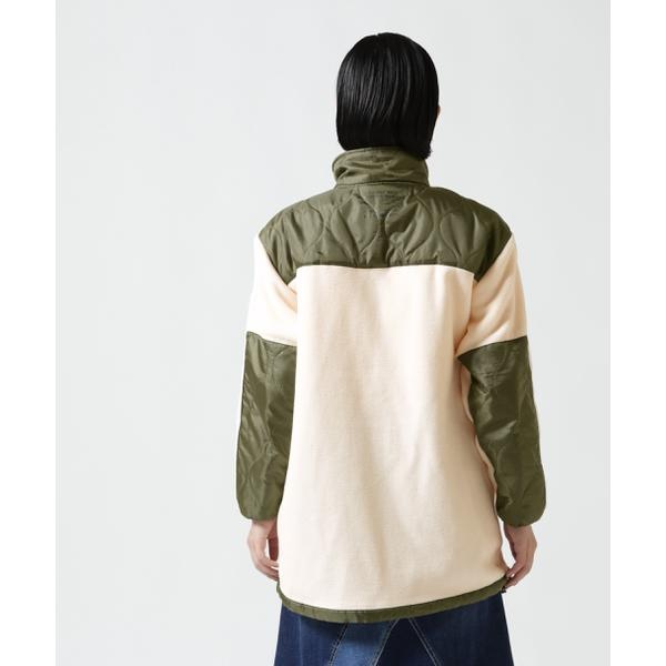 ≪直営店限定≫QUILT COMBI FLEECE JACKET／ キルトコンビ フリース