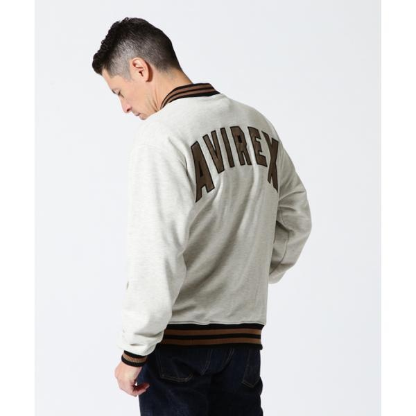 SWEAT STADIUM JACKET 'AVIREX NYC' ／ スウェット スタジアム ジャ