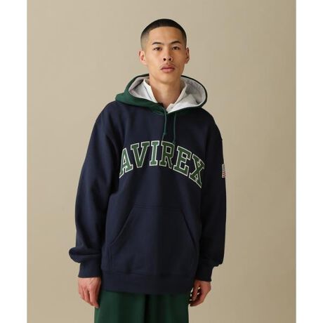 ARCH LOGO COLOR HOOD L／S PARKA／アーチ ロゴ カラー フード 