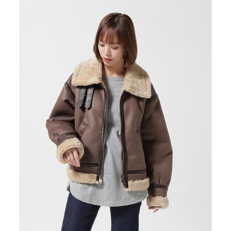 最終値下げ☆ AVIREX アヴィレックス B-3 ムートンコート（最終値下げ  