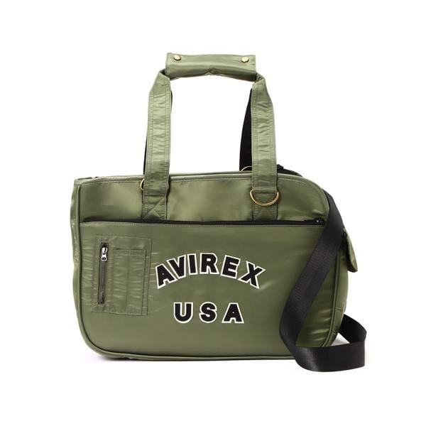 AVIREXdogキャリートートバック DOG/ドッグ】キャリー トート バッグDOGキャリートート