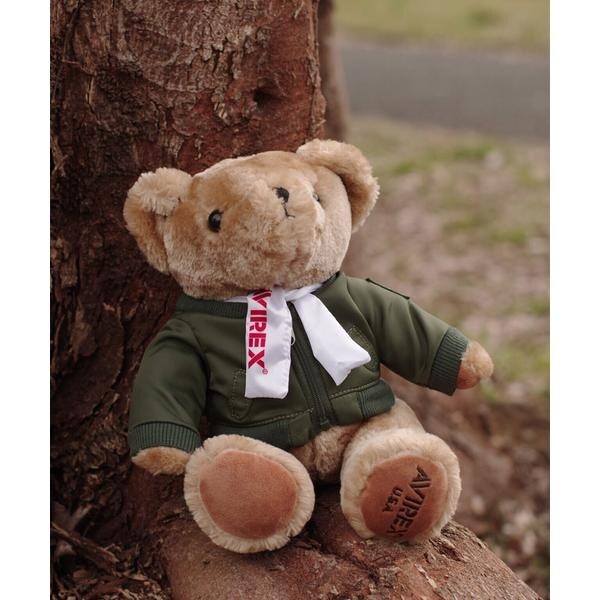 【直営店限定】MA-1 FLIGHT BEAR フライトベアぬいぐるみテディベア MA-1 FLIGHT BEAR ／ フライト ベア ／ ぬいぐるみ