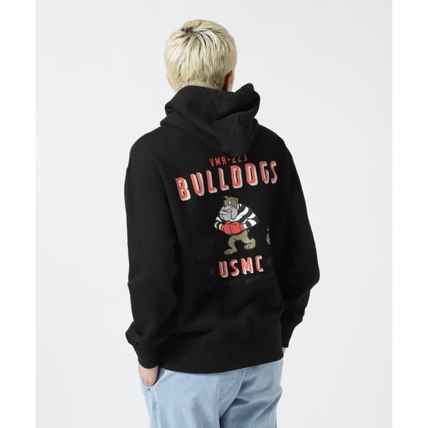 直営店限定》BULLDOG PULL OVER PARKA ／ ブルドッグ プルオーバー